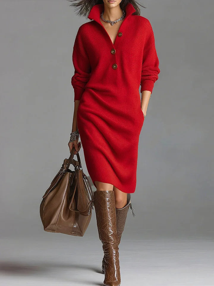 Janice | Vestido Abotonado