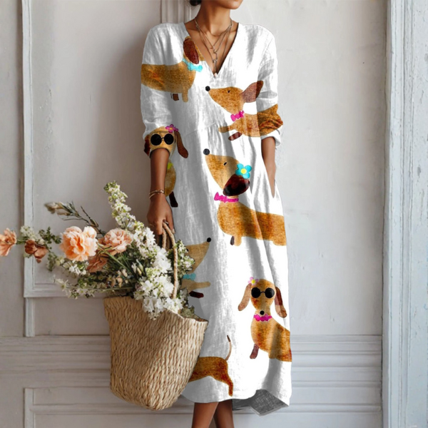 Clara – Vestido de primavera elegante