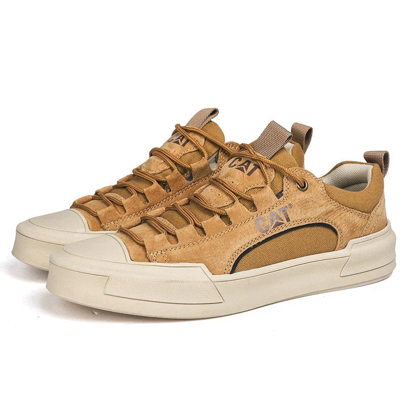 Castell | Zapatillas Urbanas de Piel con Soporte