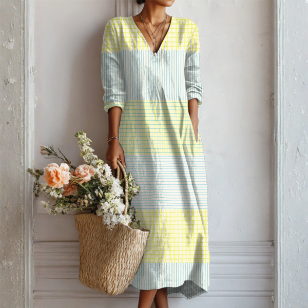 Olivia – Vestido de primavera elegante