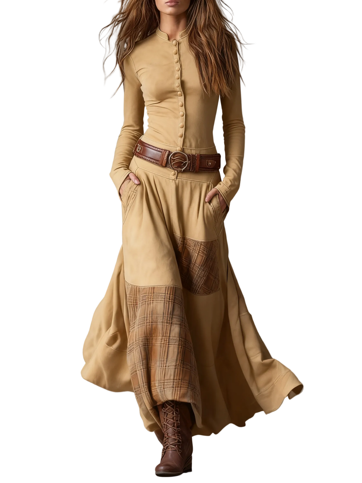 Irene – Vestido de Ante