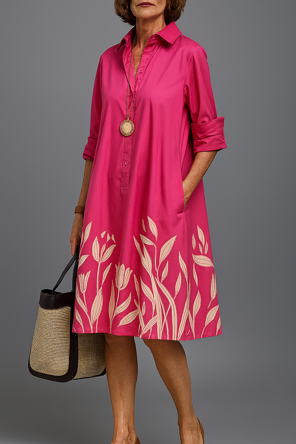 Annmarie | Vestido midi cómodo