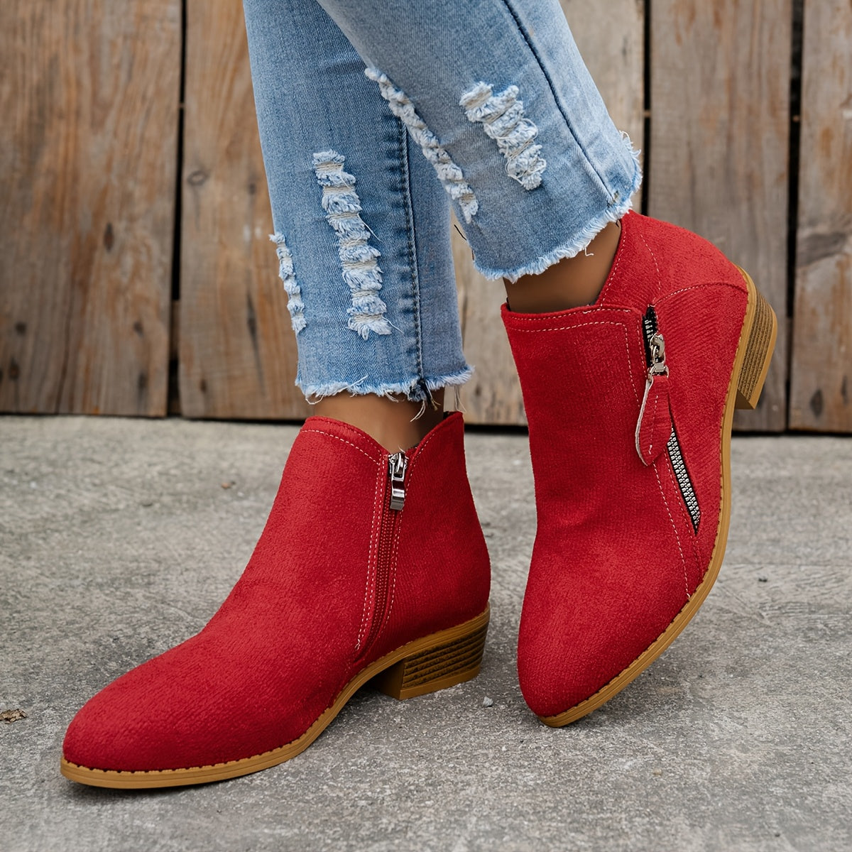 Federica | Botines elegantes de ante