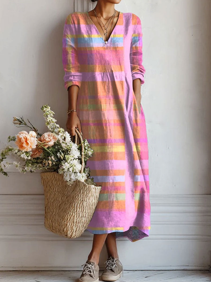 Sara – Vestido de primavera elegante
