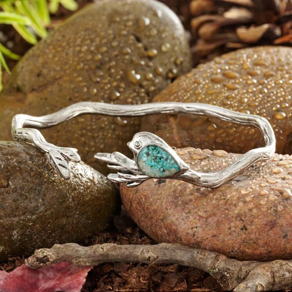 Pulsera Vintage Pajarito