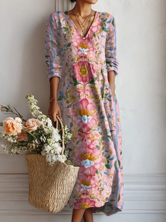 Kelly – Vestido de primavera elegante