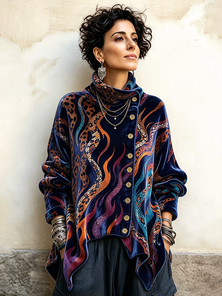 Coral | Top Estampado