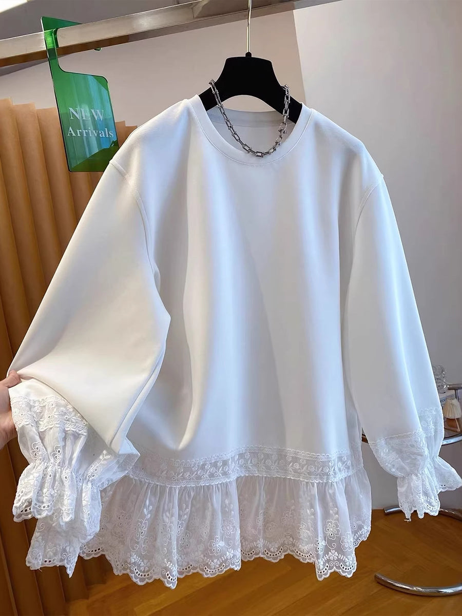 Gisela | Sudadera Encaje