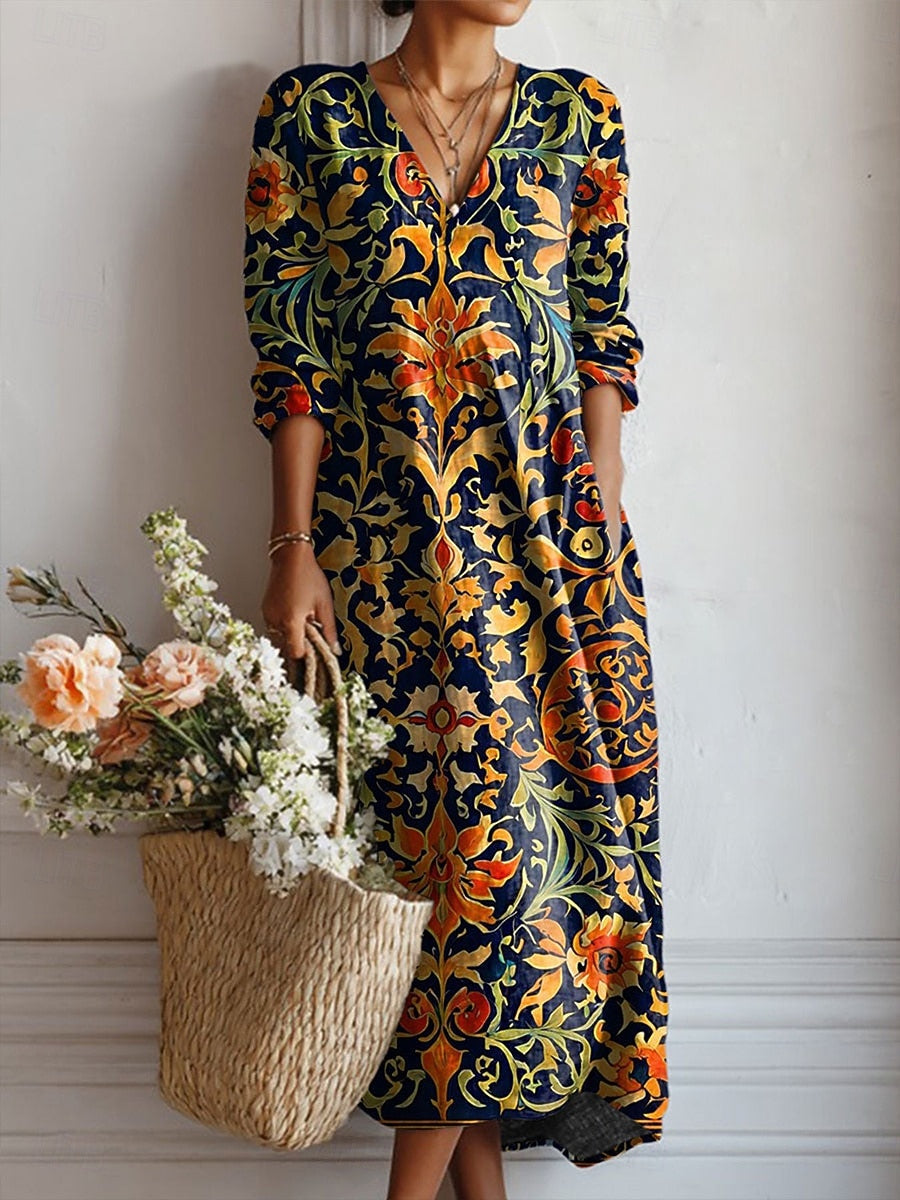 Yana – Vestido de primavera elegante