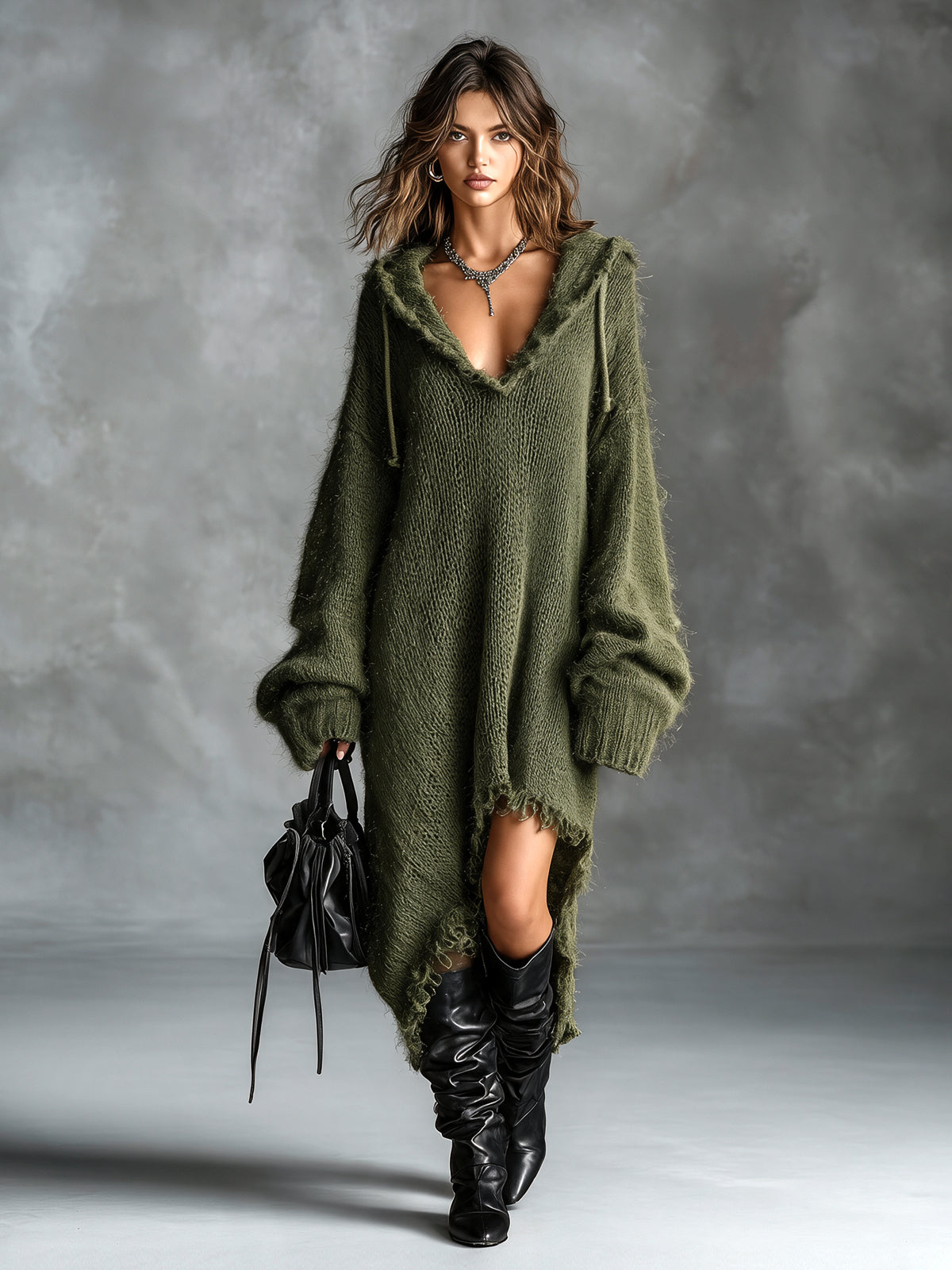 Linden | Vestido Afelpado