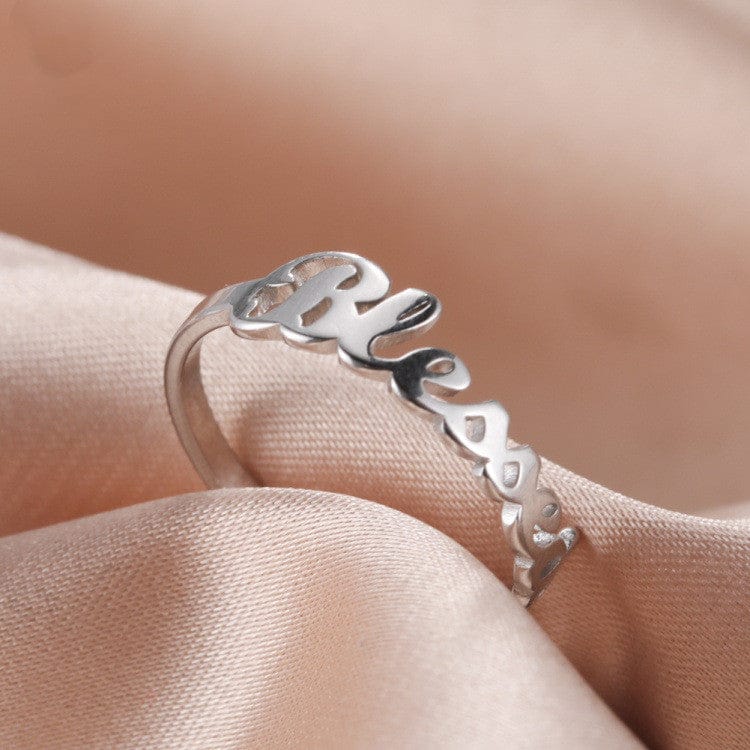Anillo Bendito de Plata