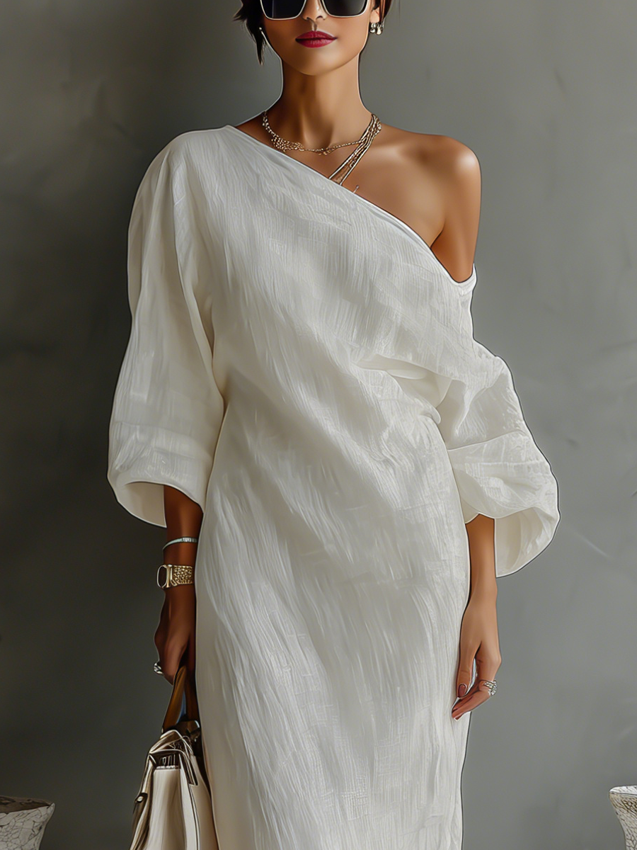 Aurora | Vestido de Un Hombro