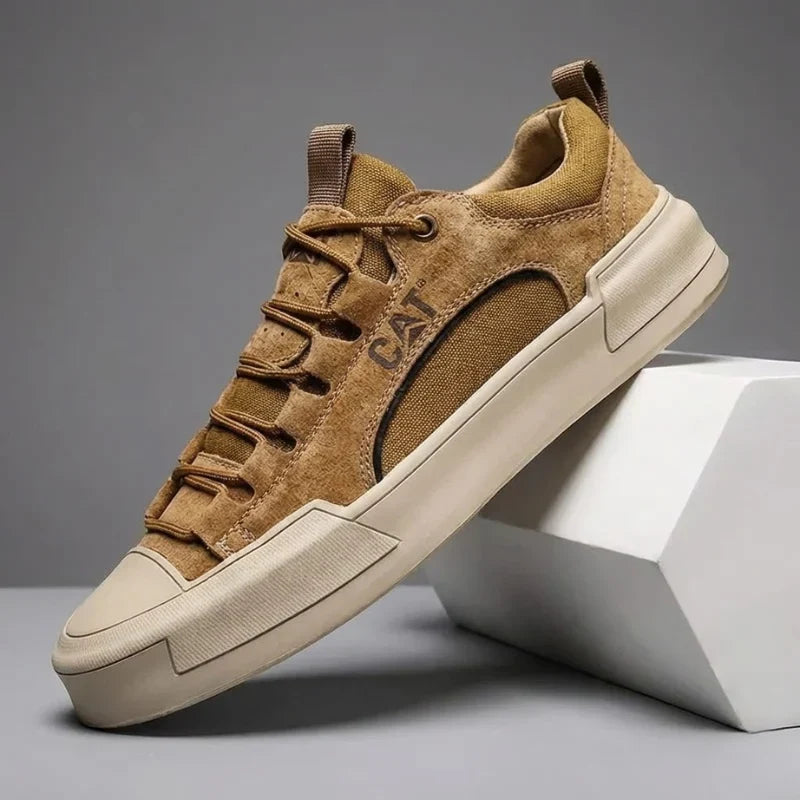 Castell | Zapatillas Urbanas de Piel con Soporte