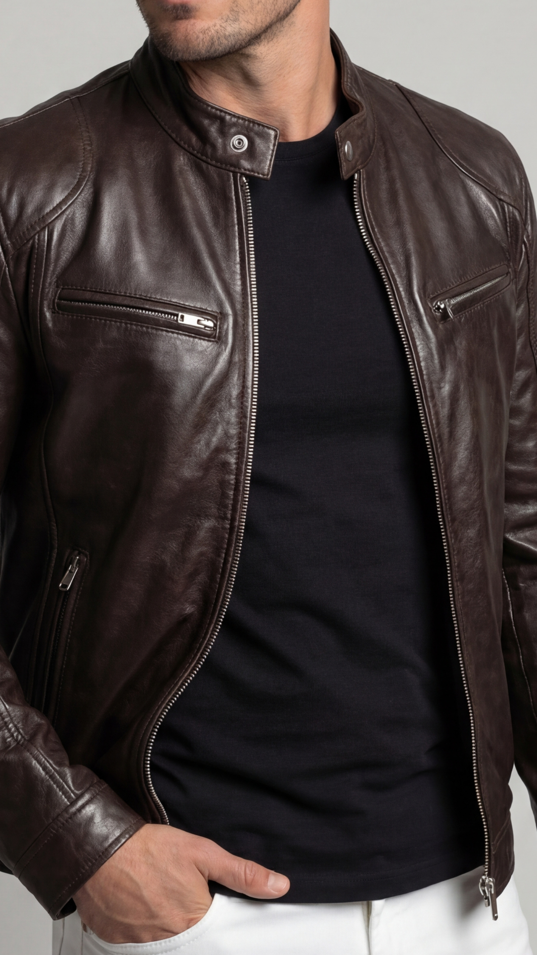 Armando | Chaqueta de cuero