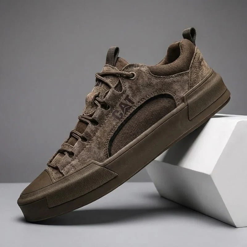 Castell | Zapatillas Urbanas de Piel con Soporte
