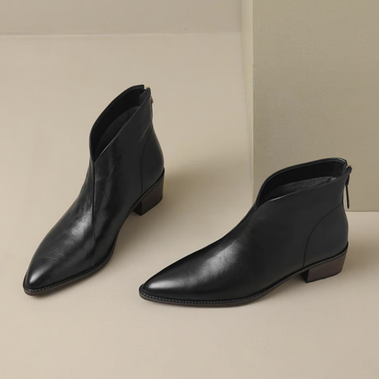 Paola | Botas elegantes con tacón bajo