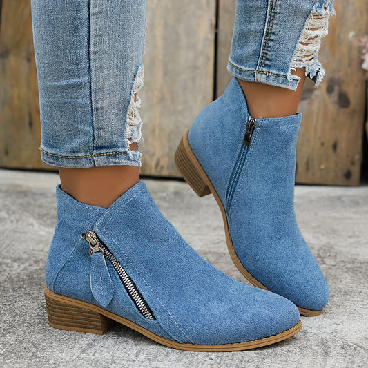 Federica | Botines elegantes de ante
