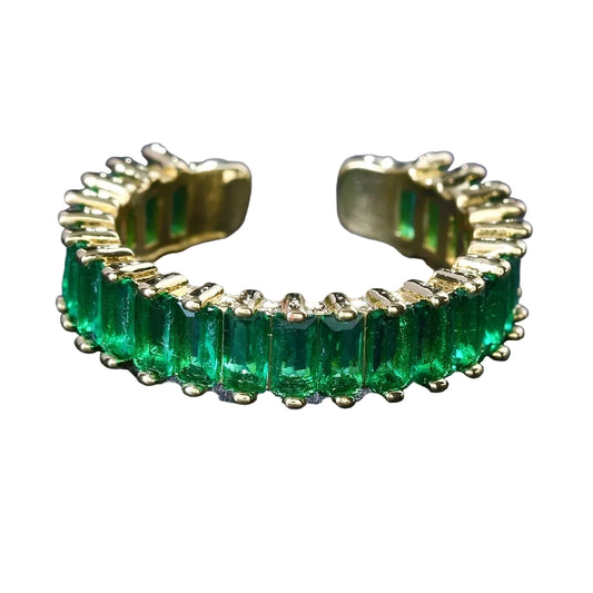 Anillo de Oro y Esmeralda