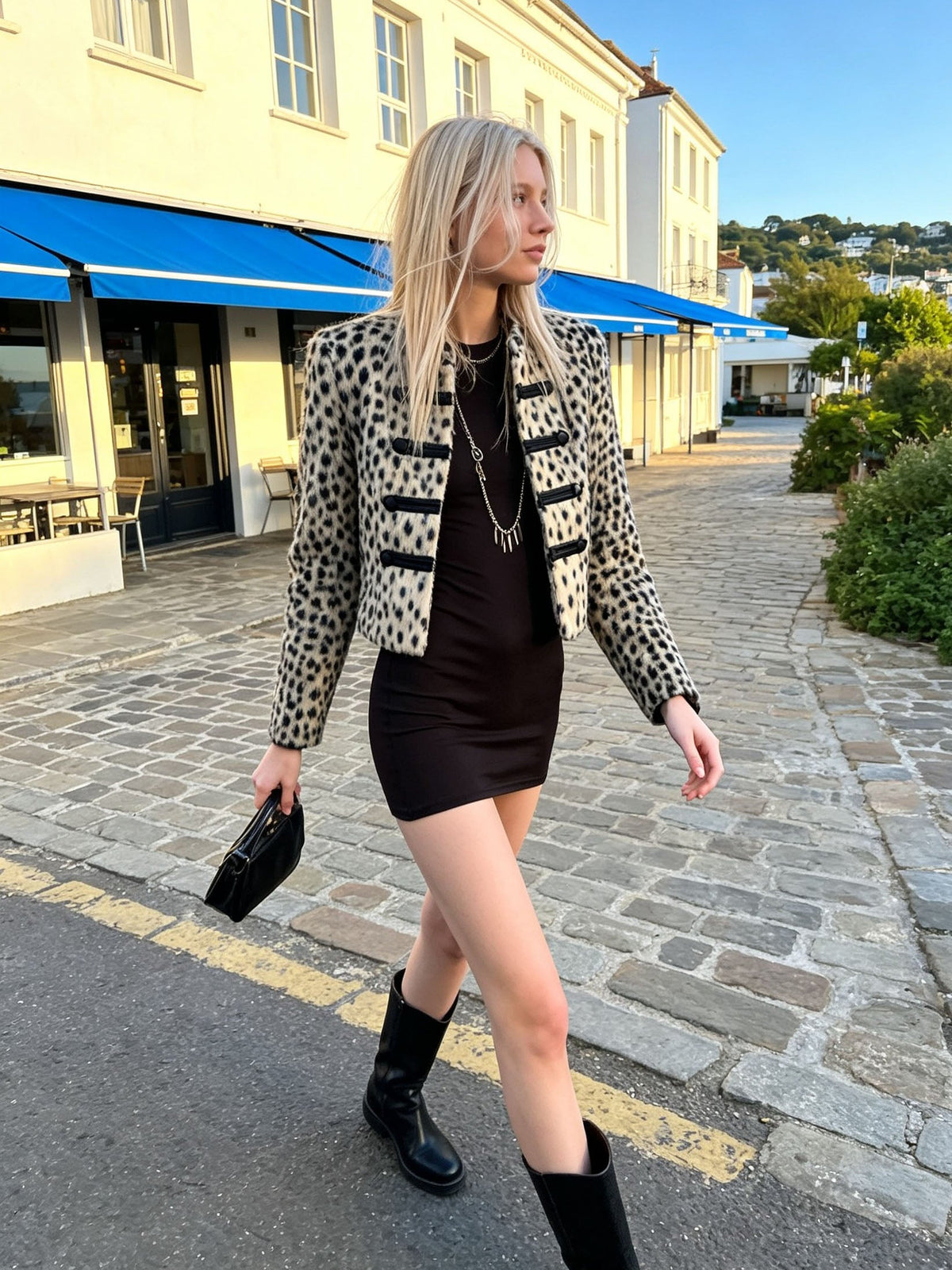 Romina | Chaqueta Leopardo