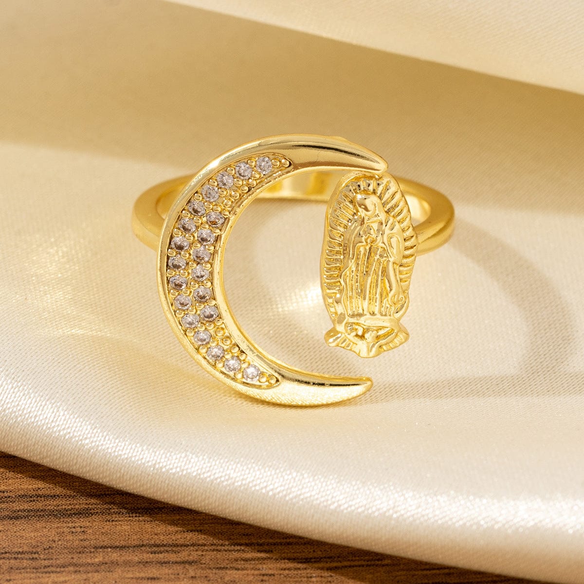 Anillo de Plata Trinidad y Fe (Ajustable)
