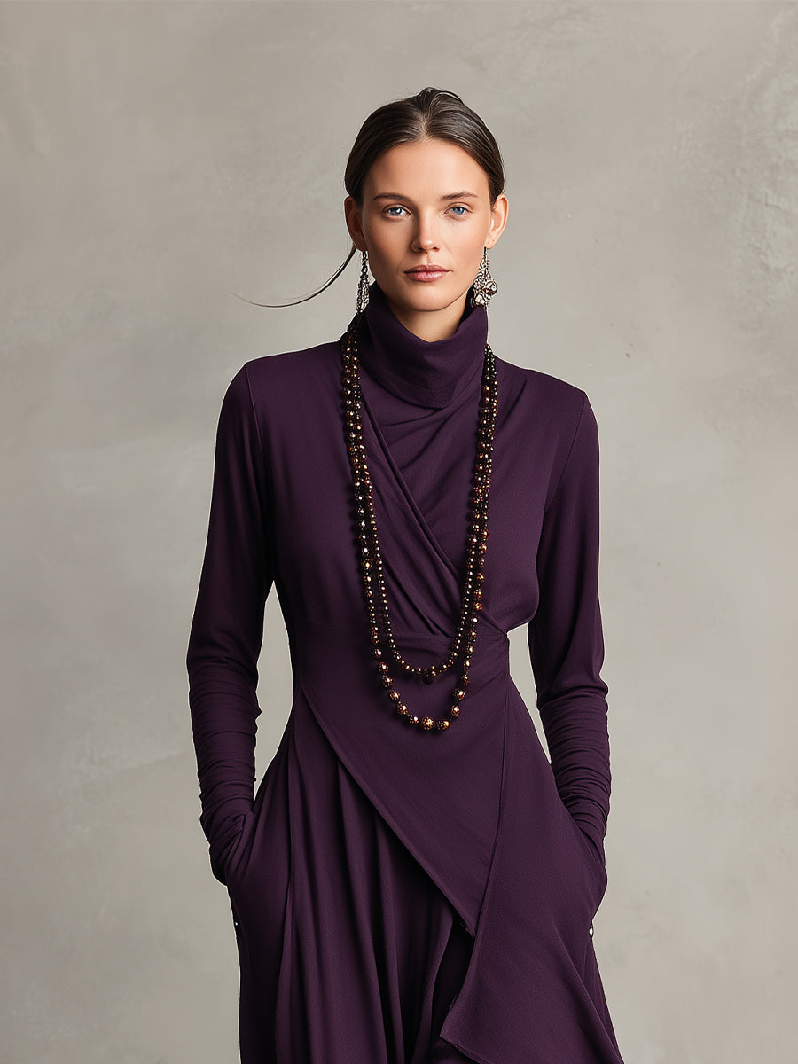 Marina | Vestido Drapeado