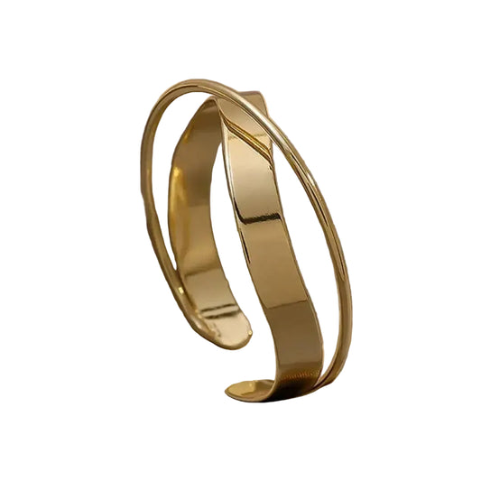 Pulsera clásica de oro