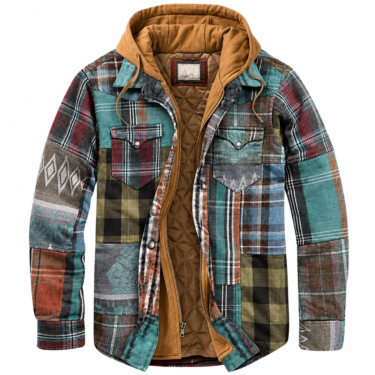 Cortés | Chaqueta Urbana de Cuadros