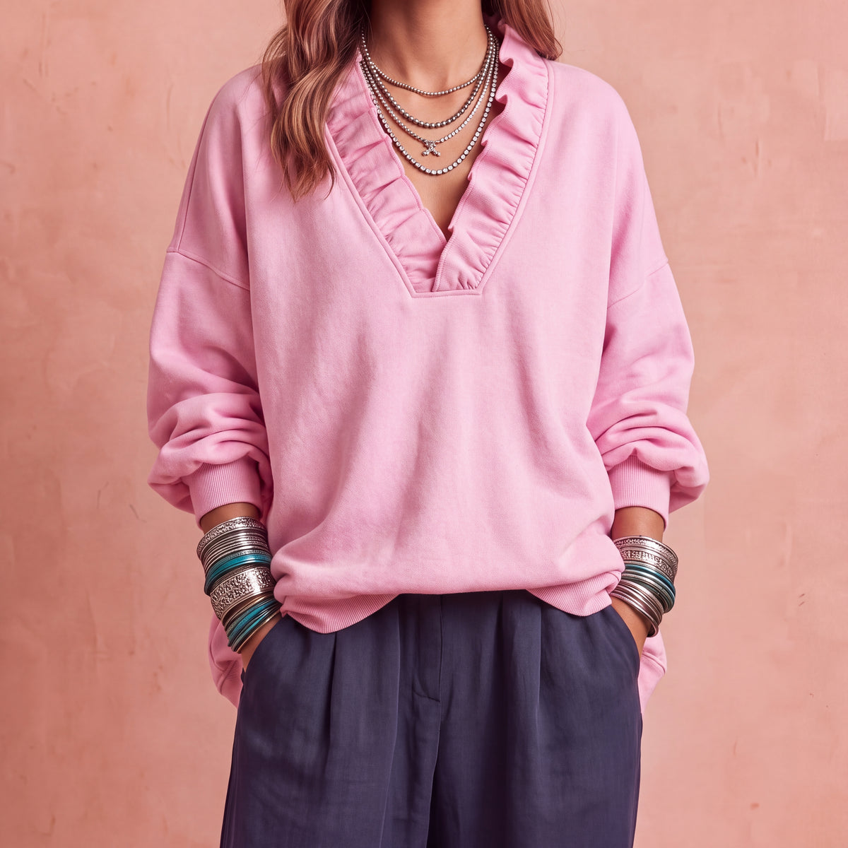 Vanesa | Sudadera Volantes