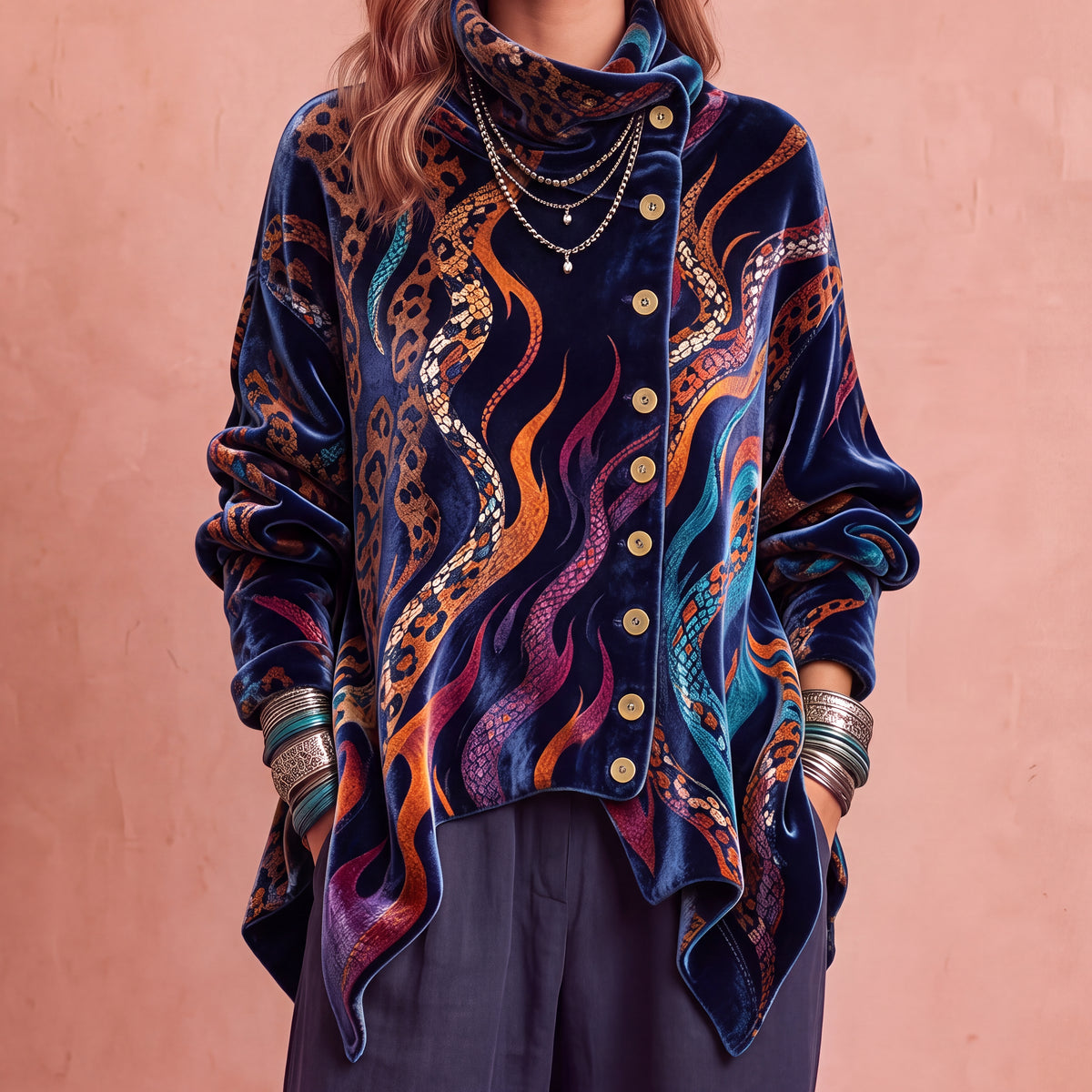 Coral | Top Estampado