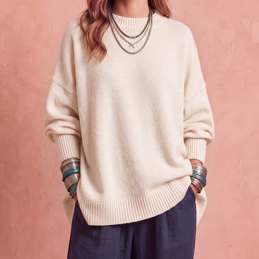 Cristina | Jersey oversize cómodo y elegante
