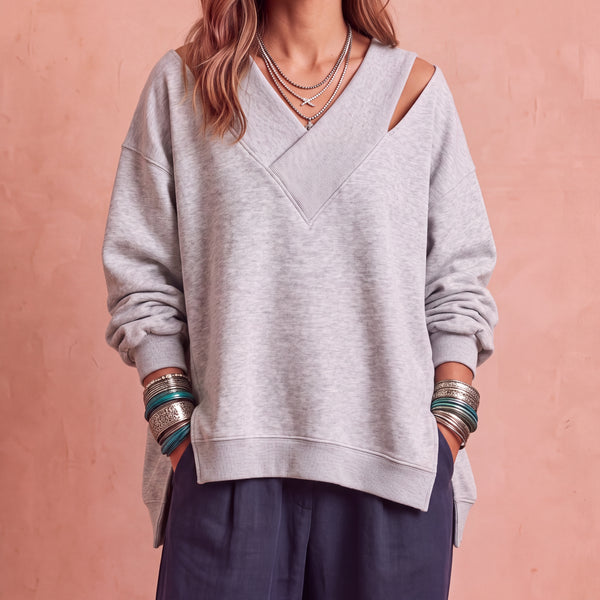Laia | Sudadera Escote