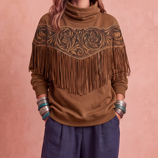 Selena · Sudadera Flecos