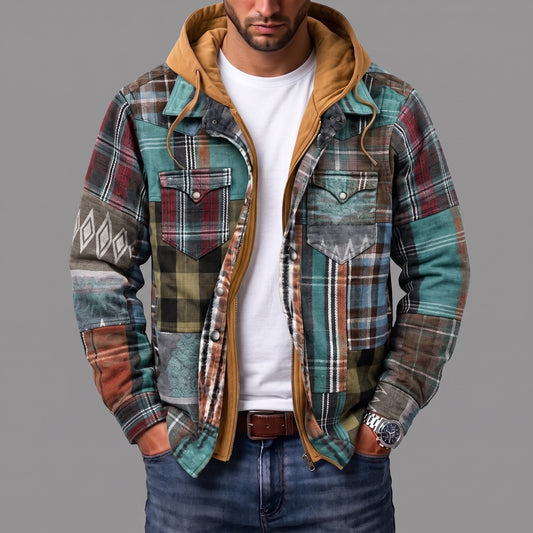Cortés | Chaqueta Urbana de Cuadros