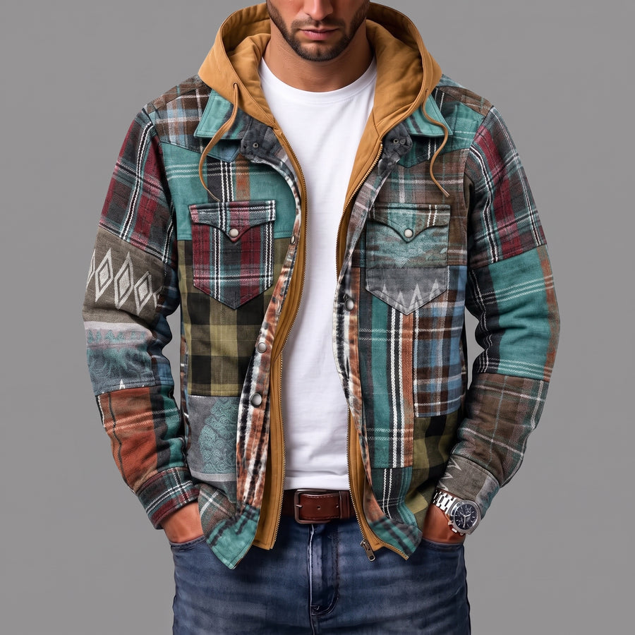 Cortés | Chaqueta Urbana de Cuadros