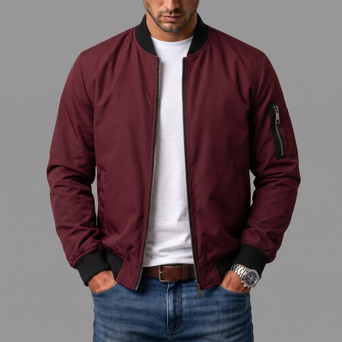 Leo | Chaqueta Bomber Atemporal