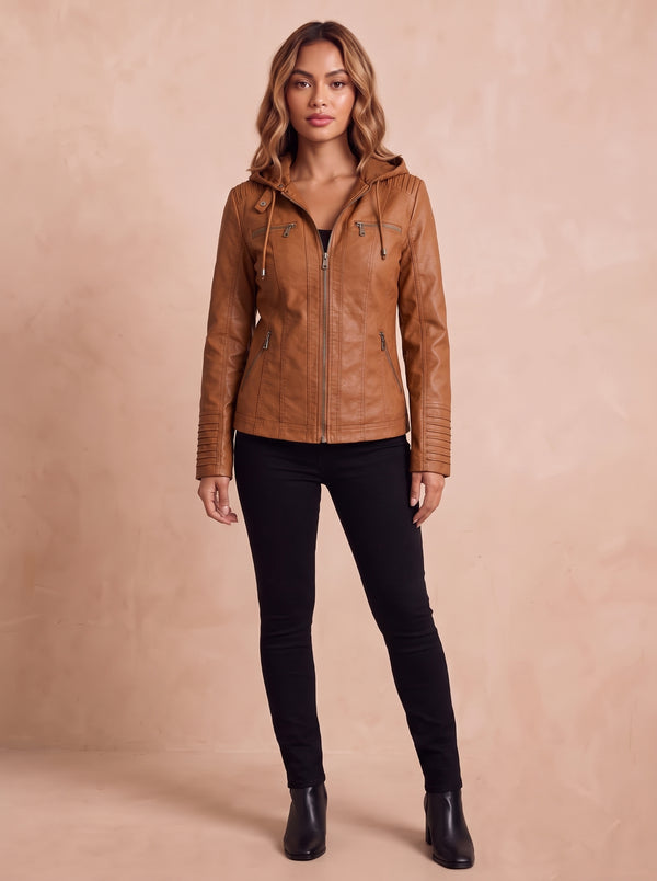 Asunción | Chaqueta de Piel Resistente y Elegante