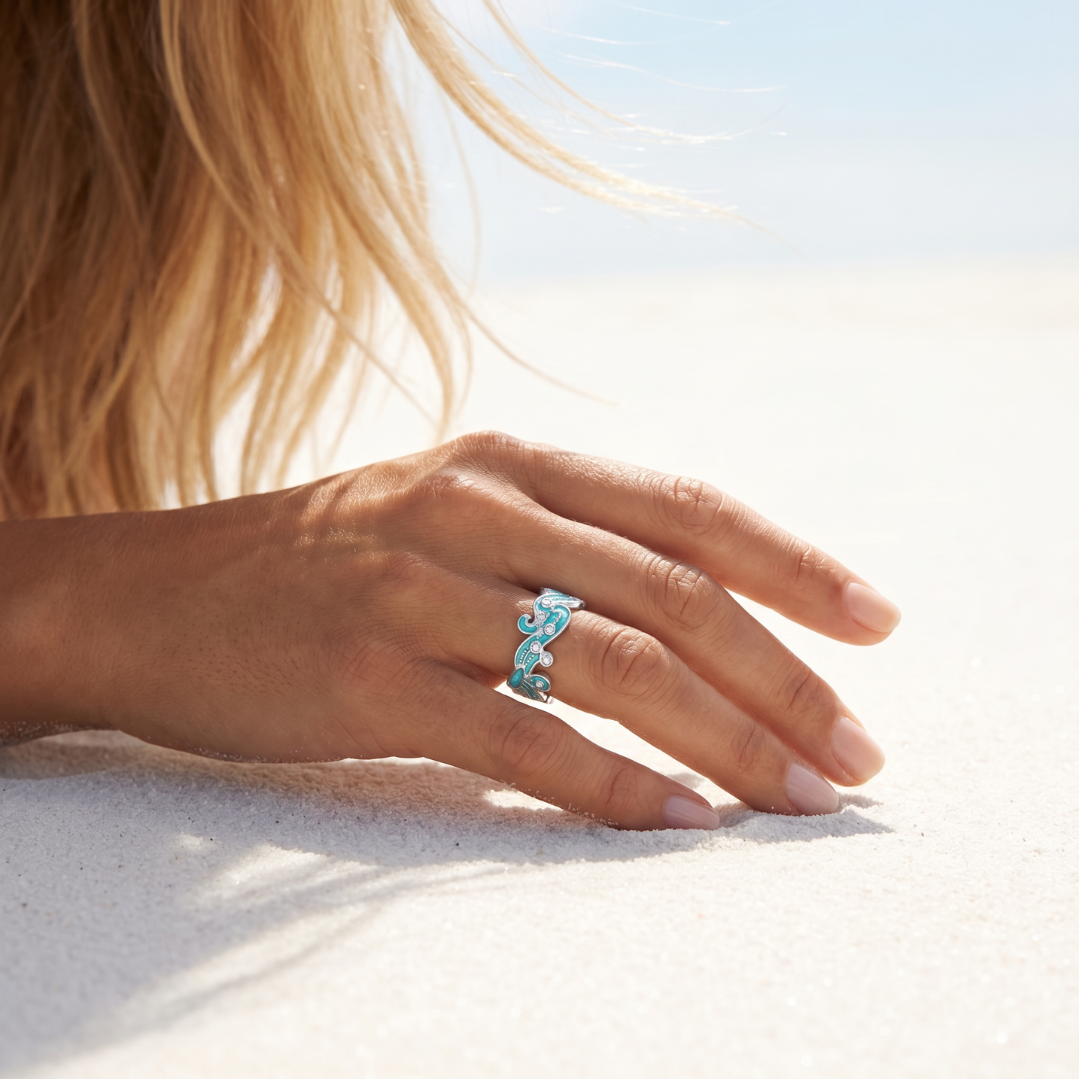 Neritha | Anillo Turquesa