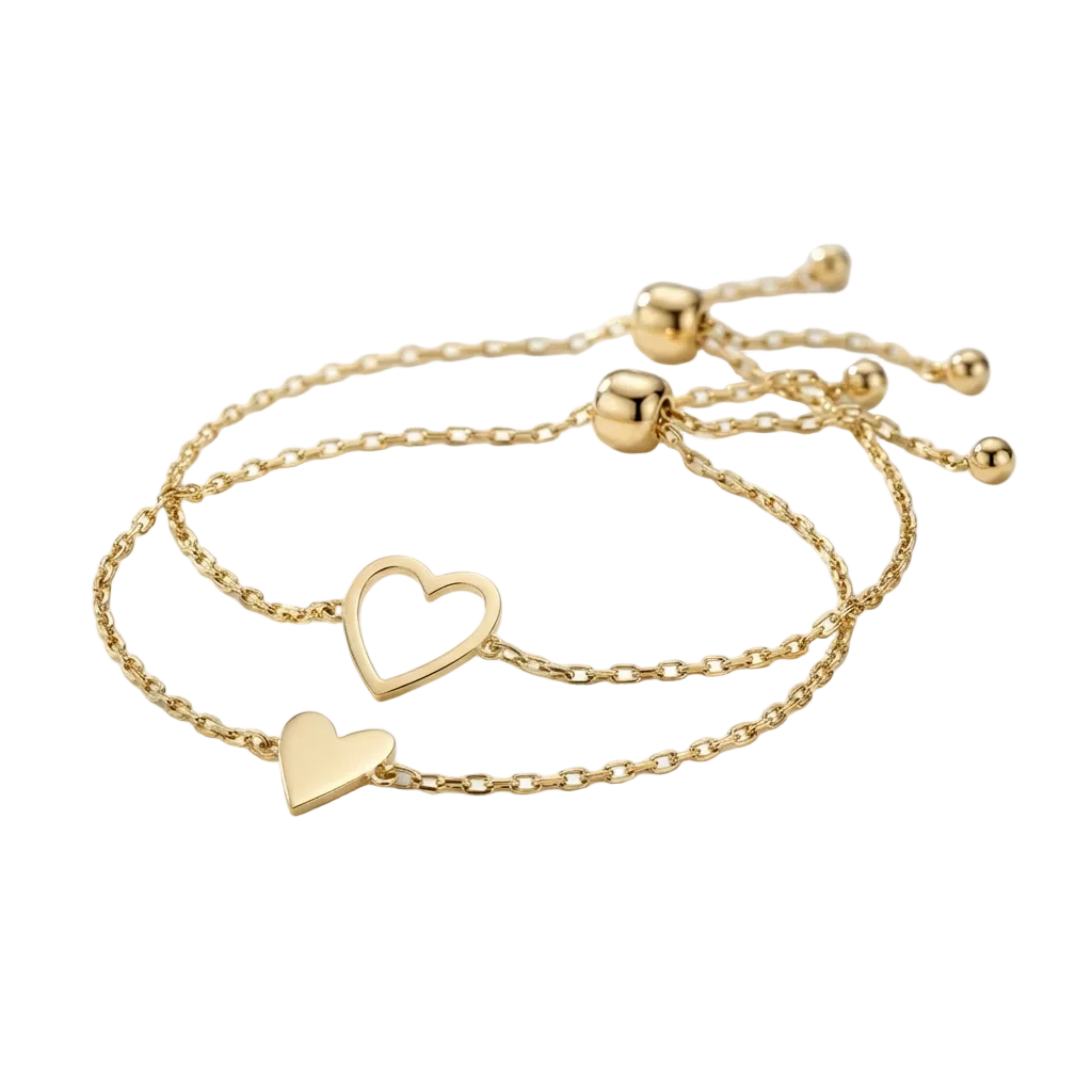 Pulsera Corazones a Juego “Amor”