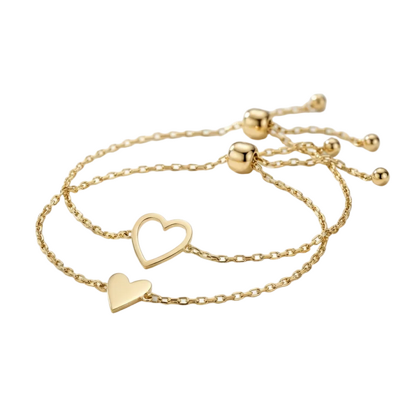 Pulsera Corazones a Juego “Amor”