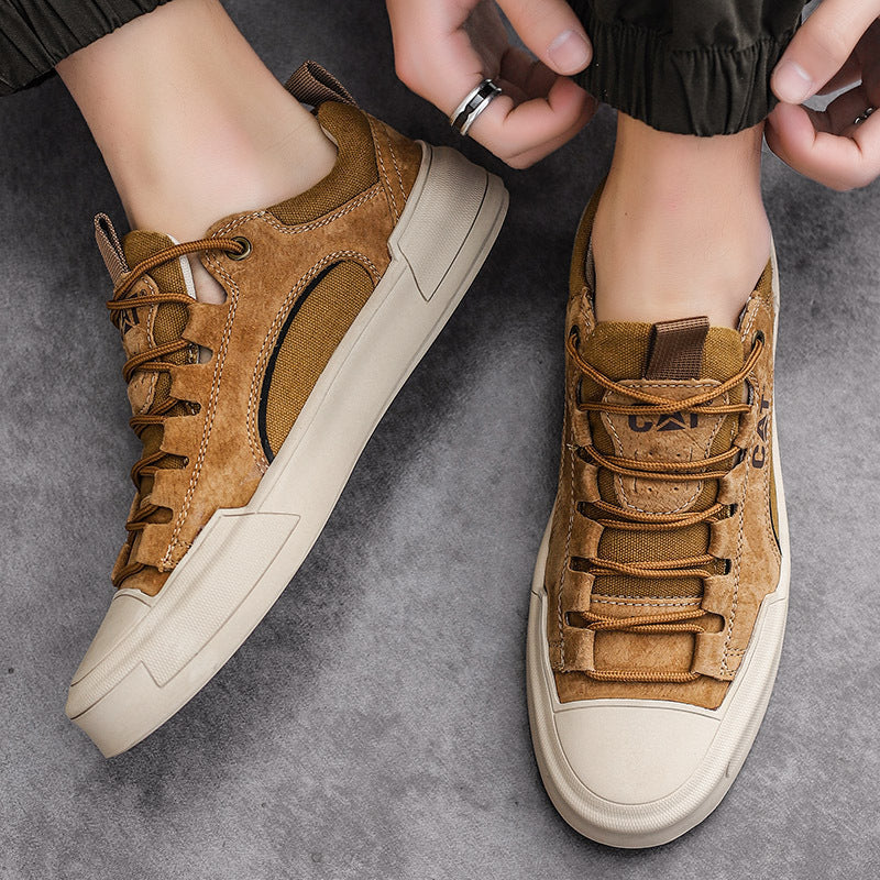 Castell | Zapatillas Urbanas de Piel con Soporte
