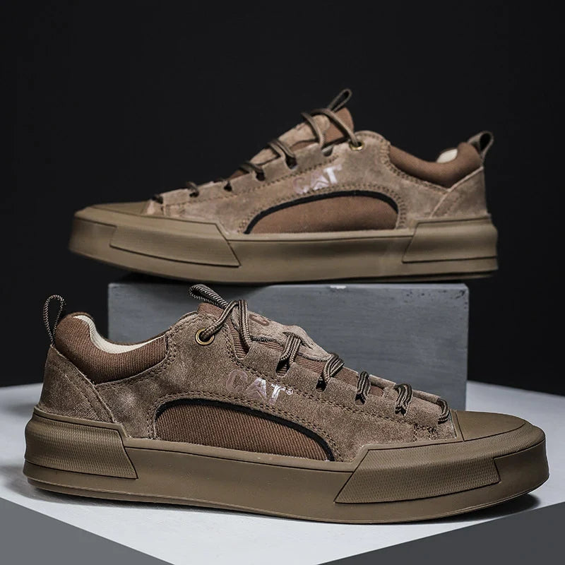 Castell | Zapatillas Urbanas de Piel con Soporte