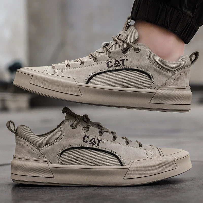 Castell | Zapatillas Urbanas de Piel con Soporte