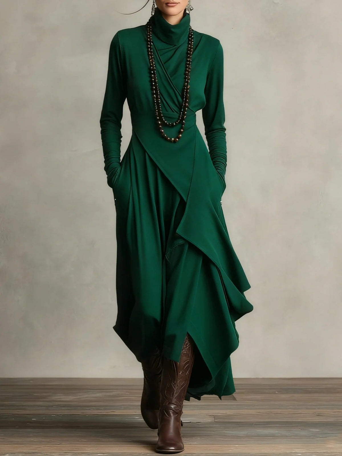 Marina | Vestido Drapeado