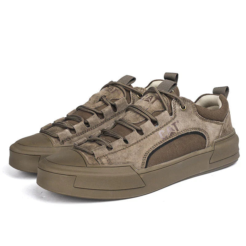 Castell | Zapatillas Urbanas de Piel con Soporte
