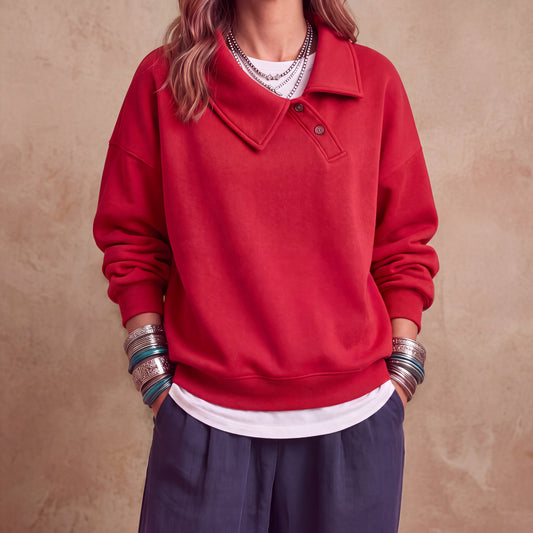 Ruth || Sudadera Solapa