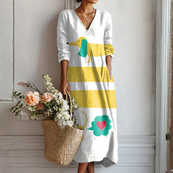 Zoe – Vestido de primavera elegante