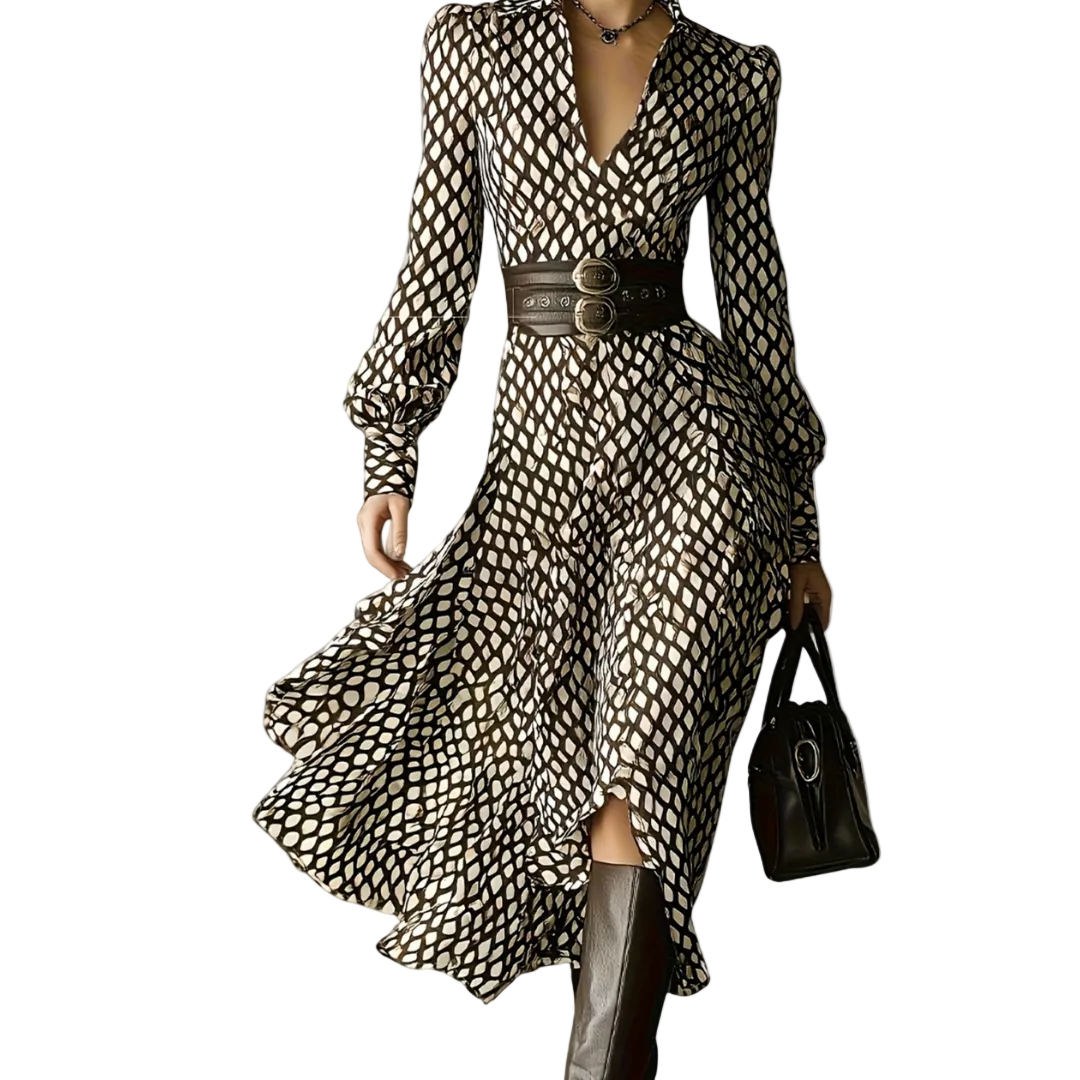 Sara | Vestido Estampado