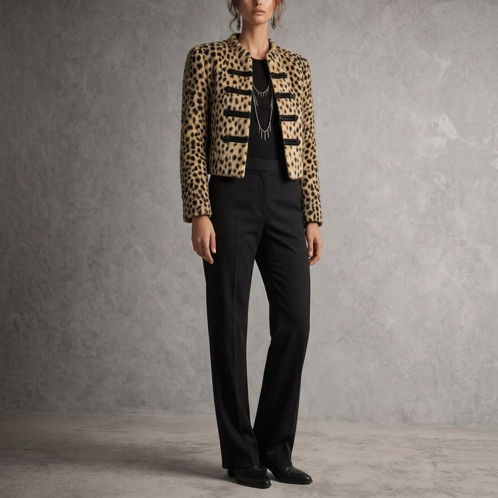 Romina | Chaqueta Leopardo