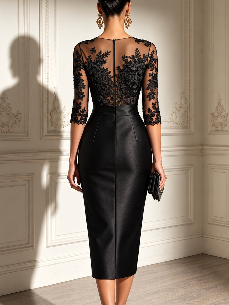 Blanca | Vestido Satén