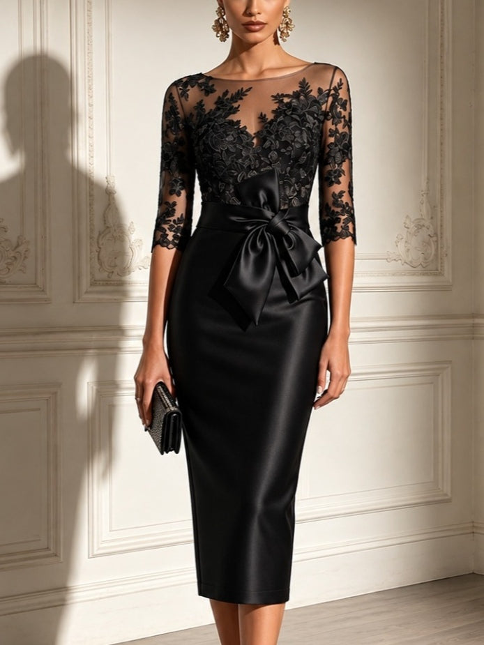 Blanca | Vestido Satén
